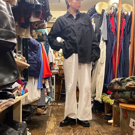 [USED] BLKデニム🖤WESTERN SHIRT