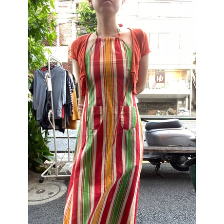 [USED]vintage ジューシーロングワンピース