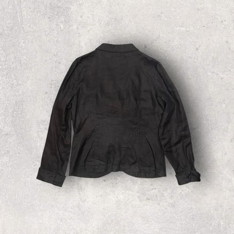 [USED] 100% LINEN JACKET ♡ JKT
