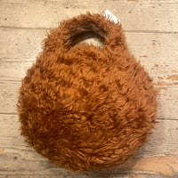 [USED] モコモコ🐻ラウンドBAG