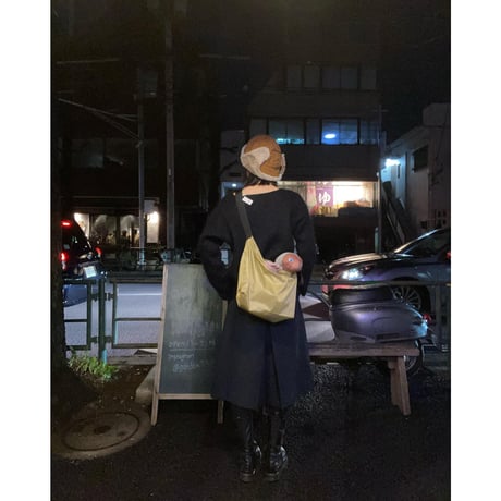[USED] スエード×ボアHAT 耳当てHAT