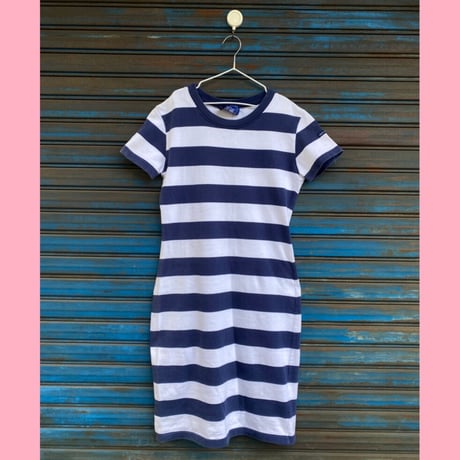 [USED] SAINT JAMES.ボーダーワンピース  💙