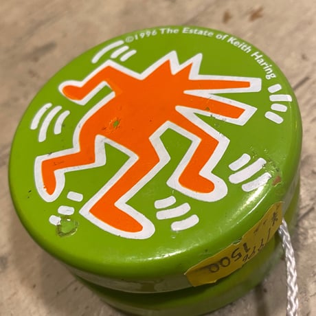 ［USED］1996Keith Haring🧡Yo-Yo💚