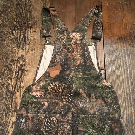 [USED] camouflage柄 オーバーオール