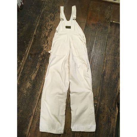 [USED] 'ワシントンDEE CEE' ホワイトデニムOVERALL!