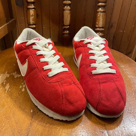 [USED] '98 NIKE  NYLON CORTEZ  RED / WHT