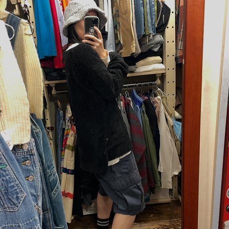 [USED] スケスケ ダメージ ニット