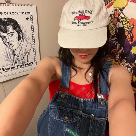 [USED] OLD KEY DENIM Overall  💚