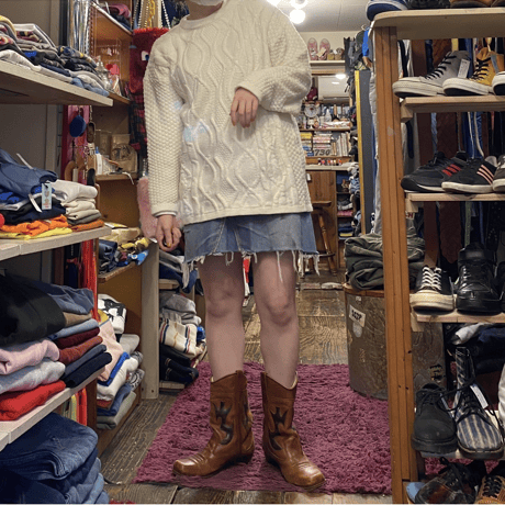 [USED] vintage♡ウエスタンブーツ