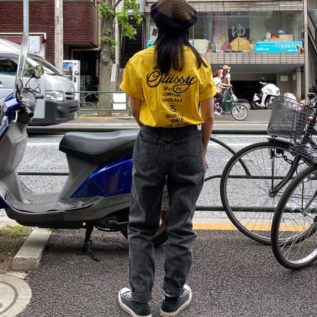 [USED] 90's STUSSY S/S Tee！(YELLOW)