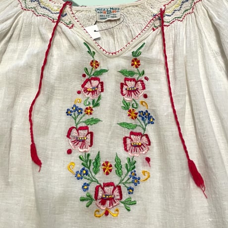 [USED] 刺繍チュニック