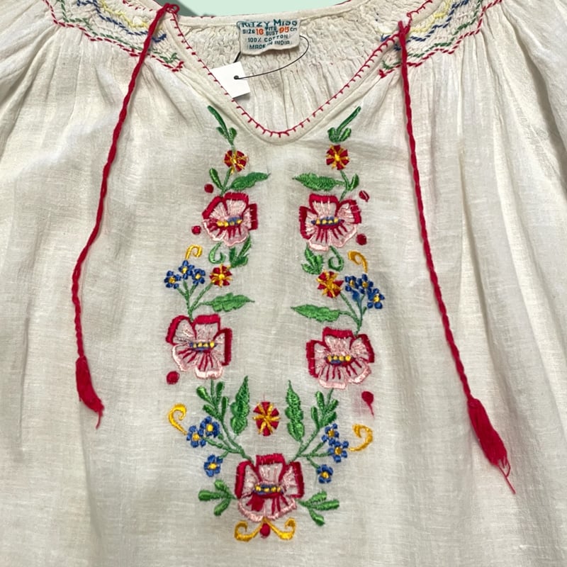 USED] 刺繍チュニック | garden730