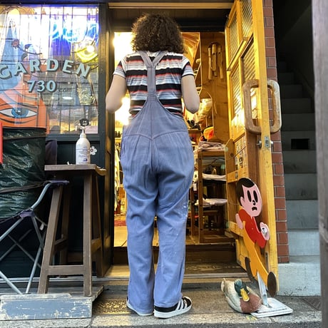 [USED] EURO vintage COTTON  オーバーオール