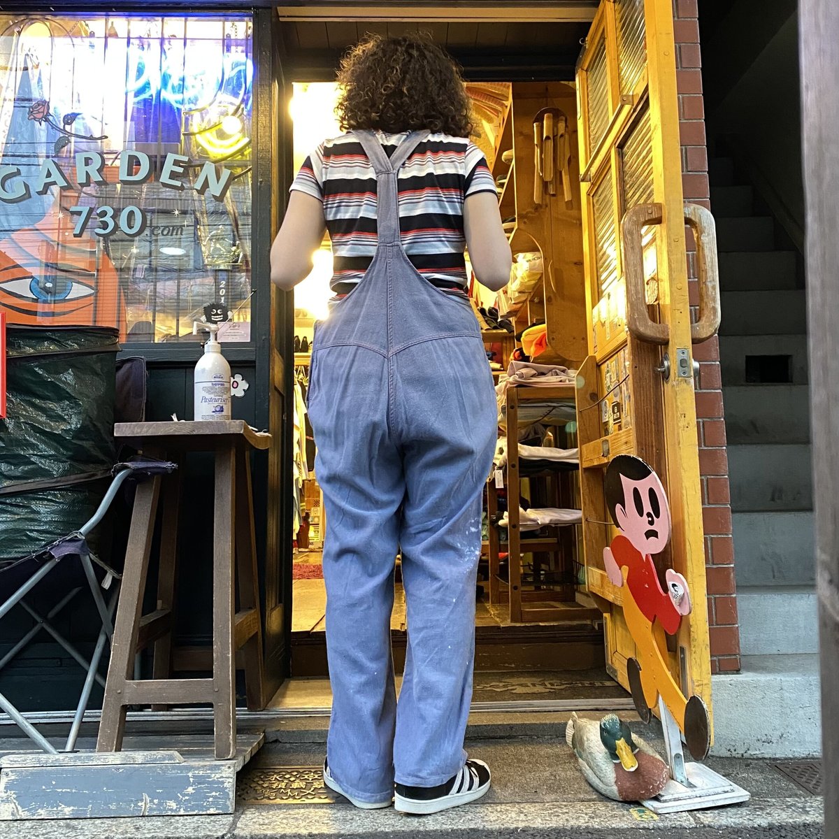 Euro Vintage ユーロ ヴィンテージ 中綿 コットン オーバーオール Euro Vintage ユーロ ヴィンテージ 中綿 コットン