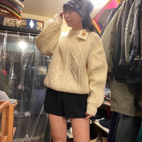 [USED] NAVYカラーのニットショーツ