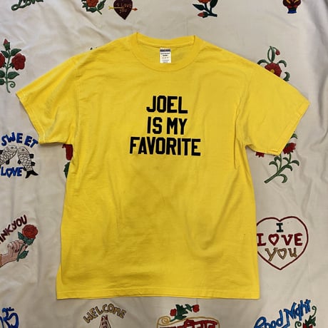 [USED] 00's JERZEES フロッキープリントTee！
