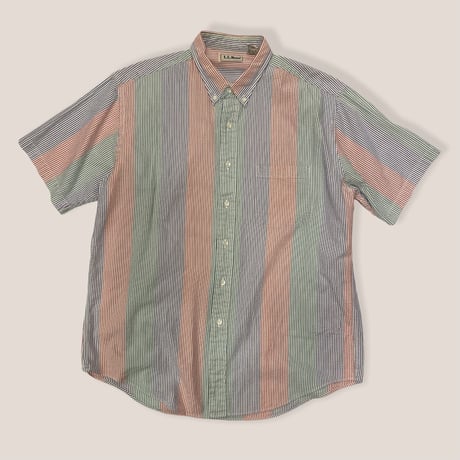 [USED]  L.L.Bean シアサッカーB.D SHIRT！