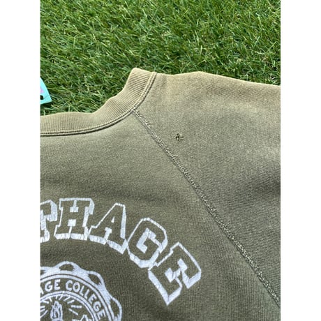 [USED] VINTAGE 半袖SWEAT "CARTHAGE COLLEGE"