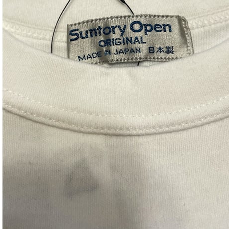 [DEADSTOCK] "SUNTORY" sontory cup⛳️ペンギン プリントTee💙