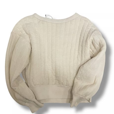 [USED]60's vintage キルティングsweat