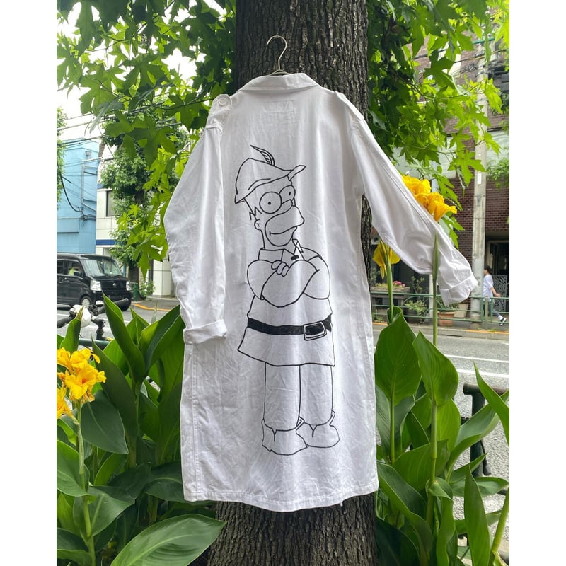 USED] 手書き シンプソンズ cotton SHOPコート | garden730