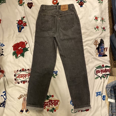 [USED]  OLD Levi's 17501 High-Waist(BLK)
