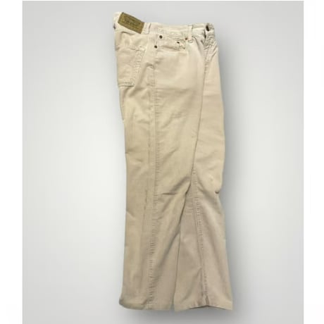 [USED] ITALY Levis 505 コーデュロイ IVORY