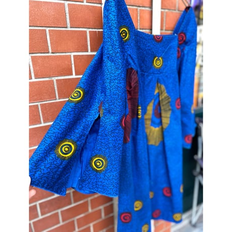 [USED] AFRICAN BATIK ワンピース