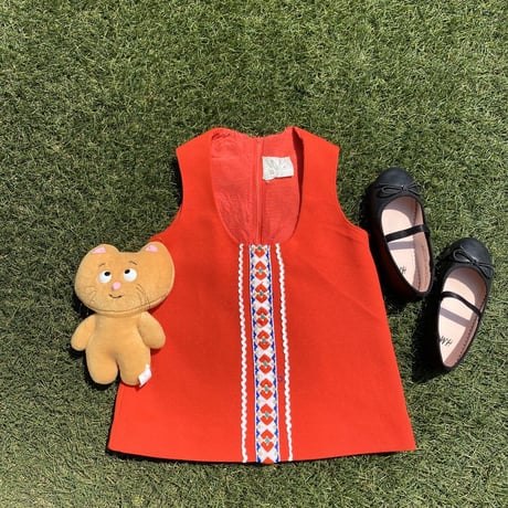 [USED] KIDS♡ vintage チロリアンワンピース