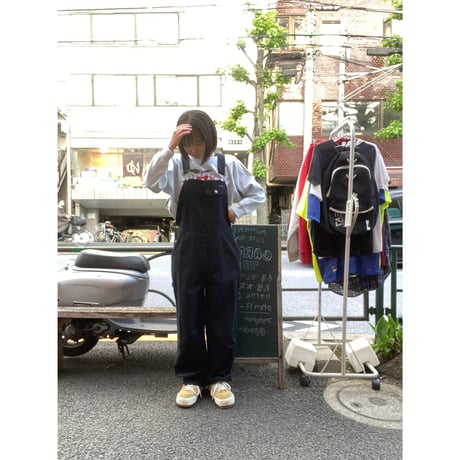 [USED]BLACK🖤オーバーオール