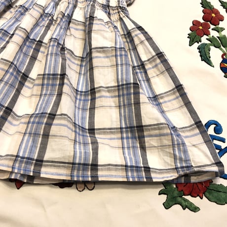 [USED] チェック柄シャーリングベアTOP♡