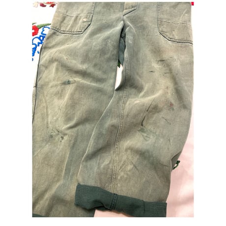 [USED]  EURO WORK OVERALL "GREEN"