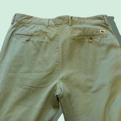[USED] LACOSTE color  CHINO PANTS