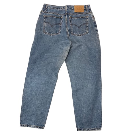 [USED] Levis 550 RELAXED FIT TAPERED LEG  (Ice Blue color）