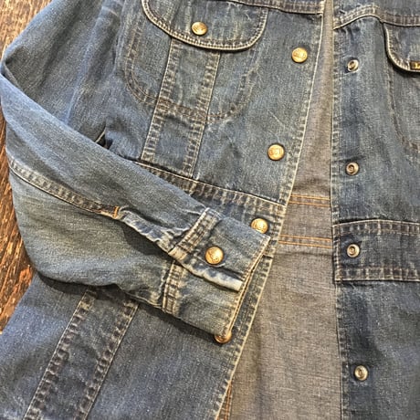 [USED] 70's Lee  デニムブッシュジャケット