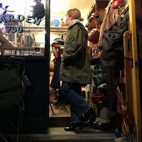 [USED] 60's VINTAGE ARMY 丸襟コート