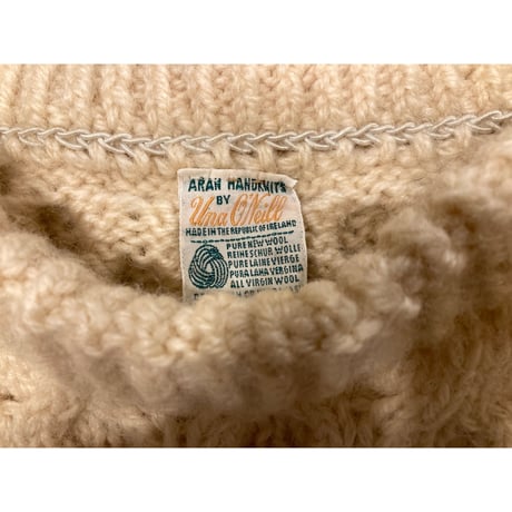 [USED] vintage フィッシャーマン アランニット made in IRELAND
