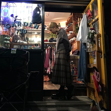 [USED]ほっこり〜素敵なチェックスカート