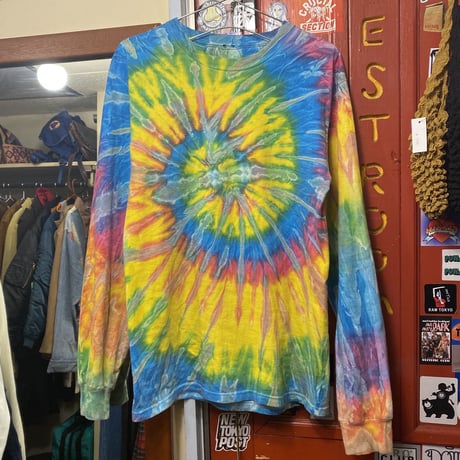 [USED] タイダイ染 Long-Tee