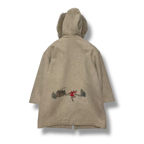 [USED]  刺繍入りWOOL PARKA