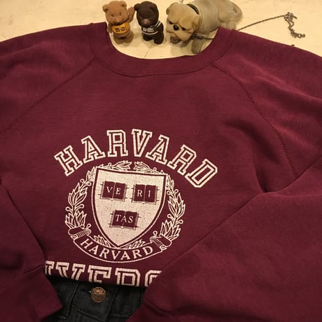 [USED] VINTAGE HARVARD EMBLEM  SWEAT