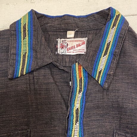 [USED] vintage グアテマラ シャツ
