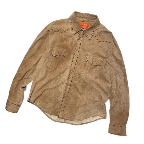 [USED] WESTERN SUEDE SHIRTS