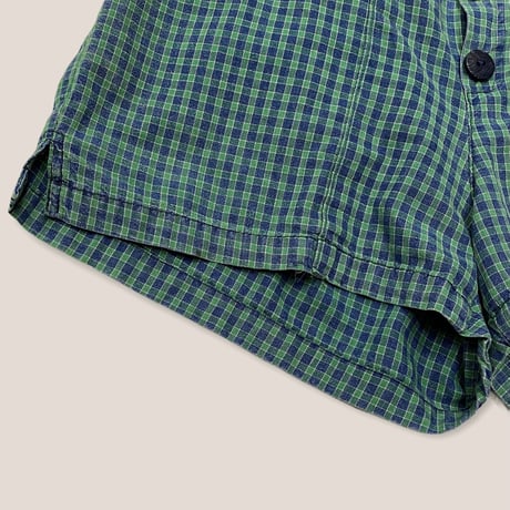 [USED] GREEN CHECK SHORTS🩲