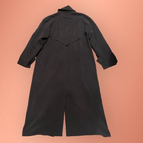 [USED] ワイドシルエット ステンカラーコート (パッカブル!)