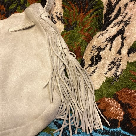 [USED] SUEDE フリンジ ショルダーBAG♡