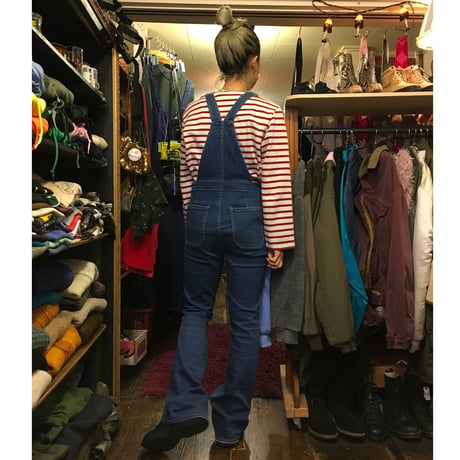 [USED] ピタッと形がきれい！Stretch DENIM Overall