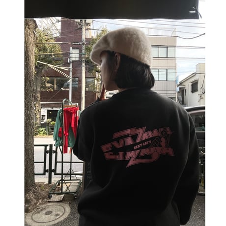 [USED] "SEXY CAT"バックプリントSWEAT🖤🩷