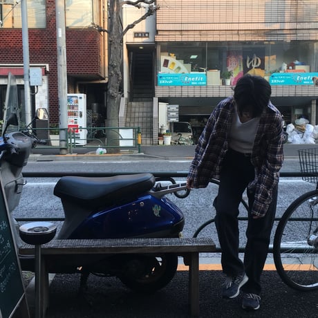 [USED]  コットンフランネルシャツ