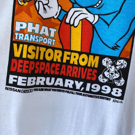 [DEADSTOCK] '98 KOZIK × CUBE Tee